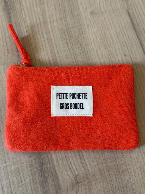 Pochette éponge fluo