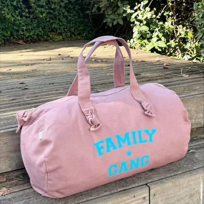 Sac polochon- Family Gang - Rose