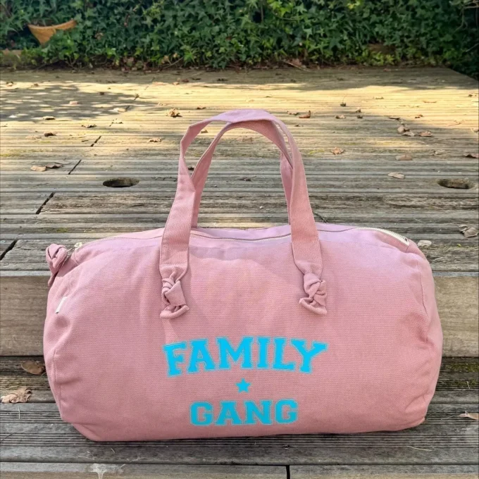 Sac polochon- Family Gang - Rose