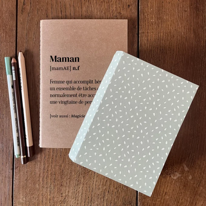 Carnet Kraft Maman 