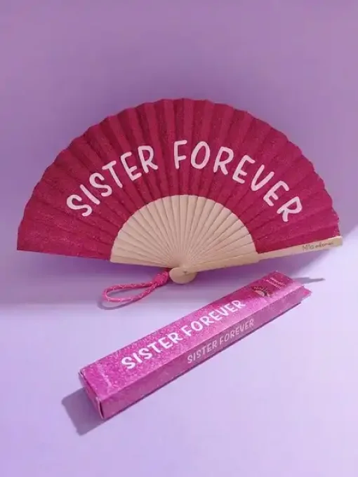 Éventail Sister forever