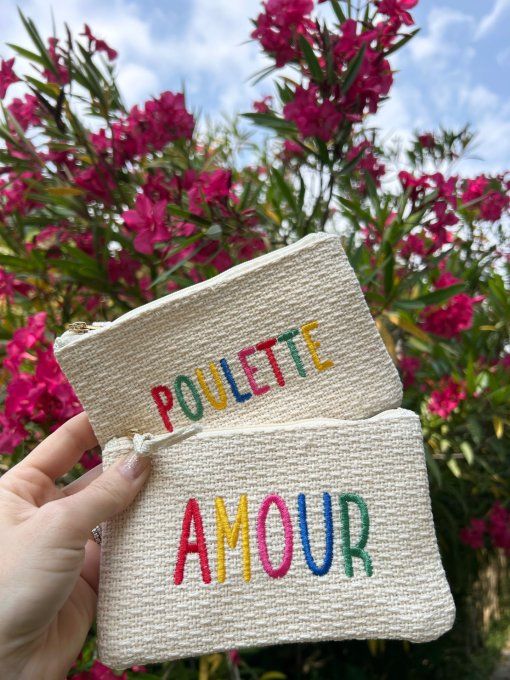 Pochette AMOUR  et POULETTE