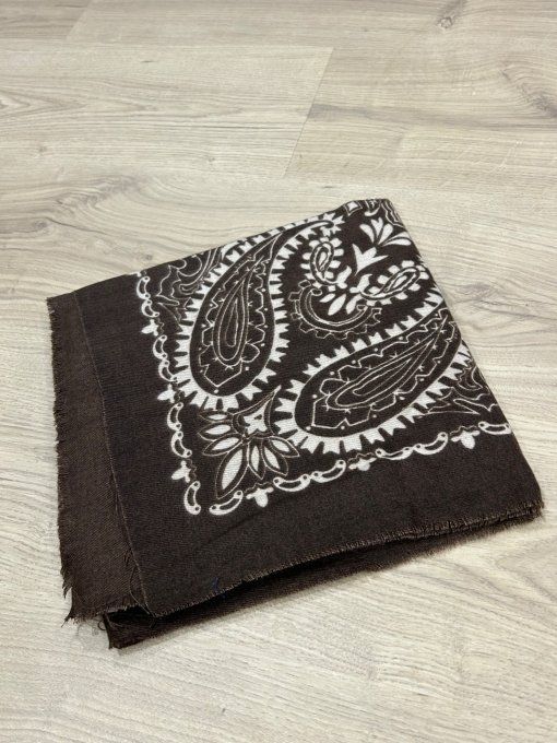 Foulard Bandana marron