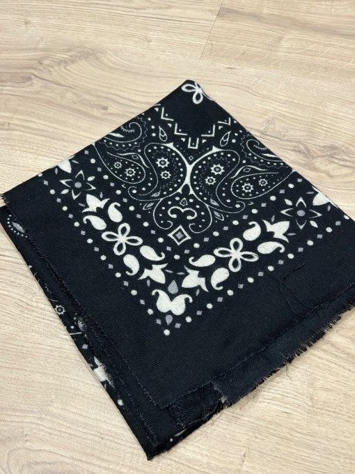 Foulard Bandana noir
