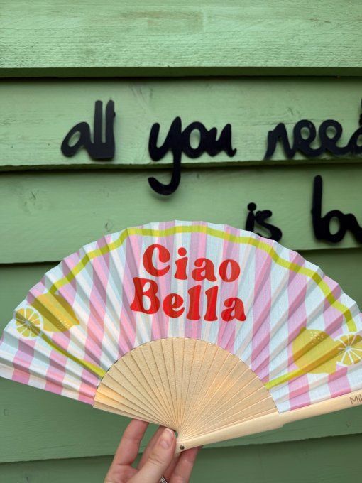 Éventail Ciao Bella