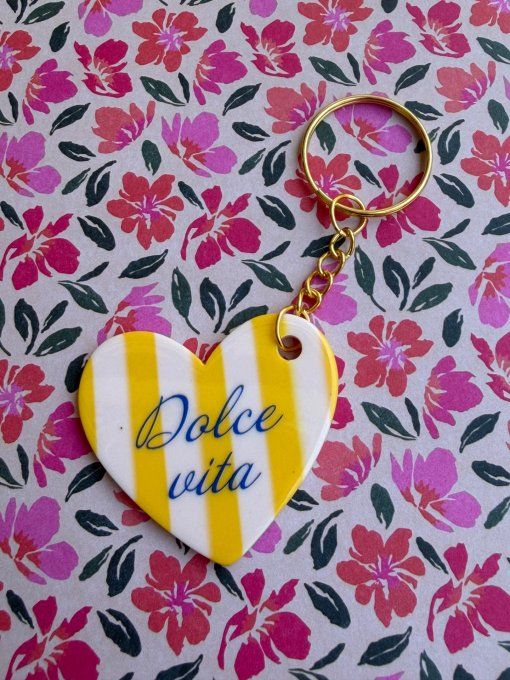Porte clé Dolce Vita