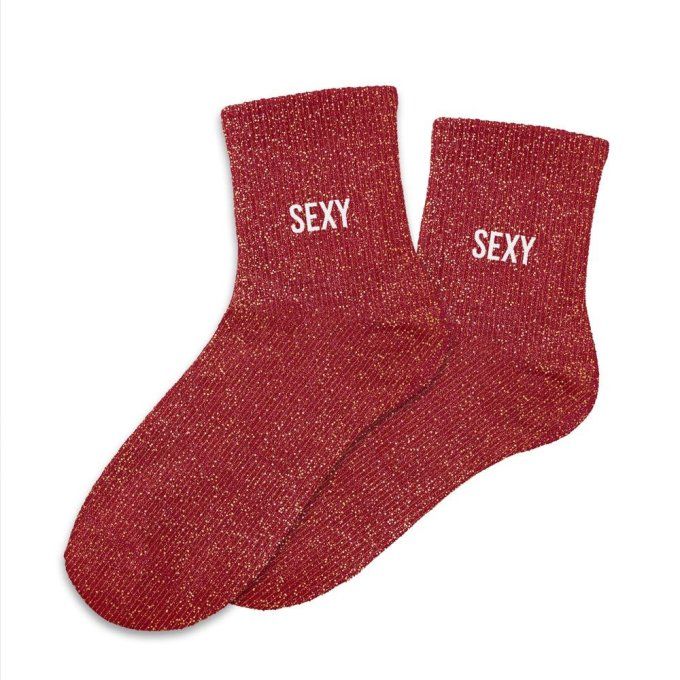 Chaussettes paillettes SEXY