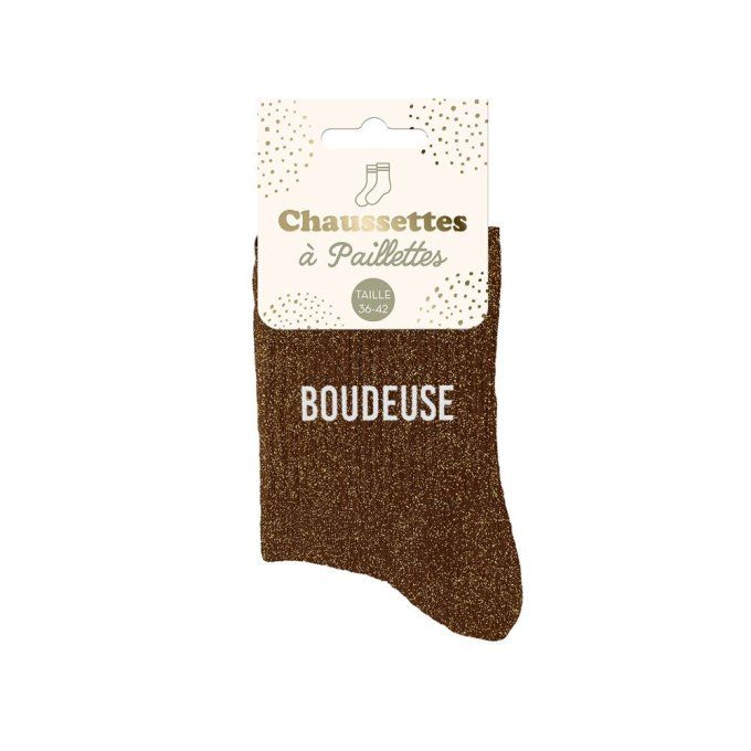 Chaussettes paillette Boudeuse