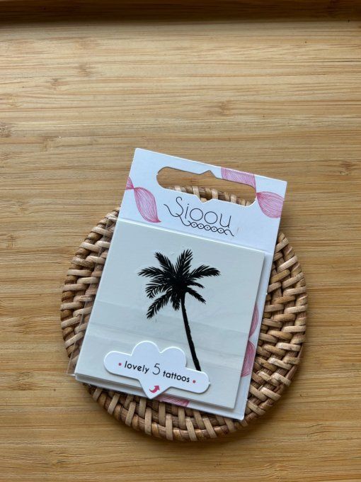 Tatouage éphémère : Palmier