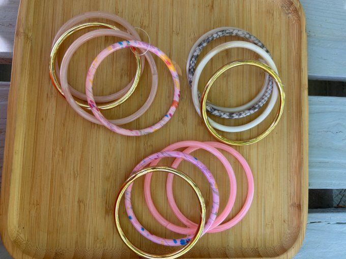 Jonc colorés lot de 4