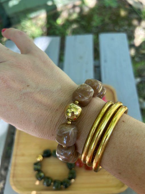 Bracelet Queens Camel