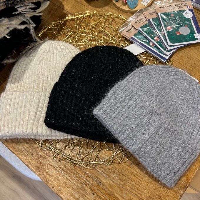 Bonnet paillettes 