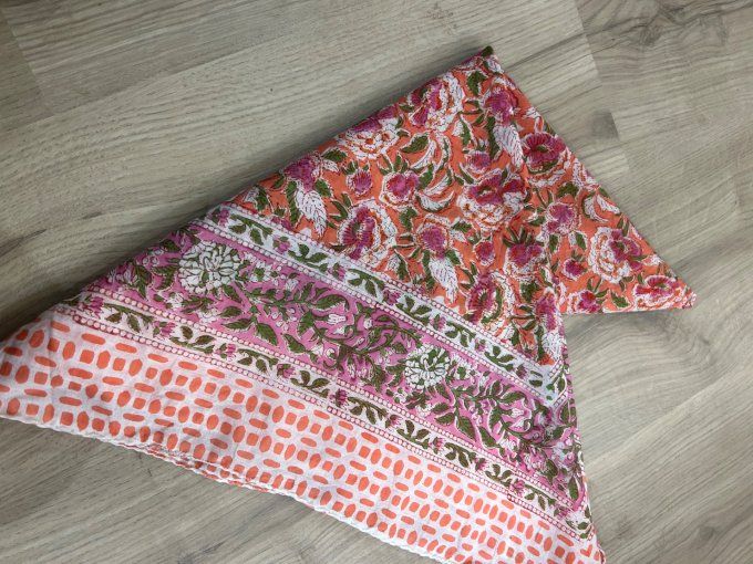Foulards INDIA Block Print