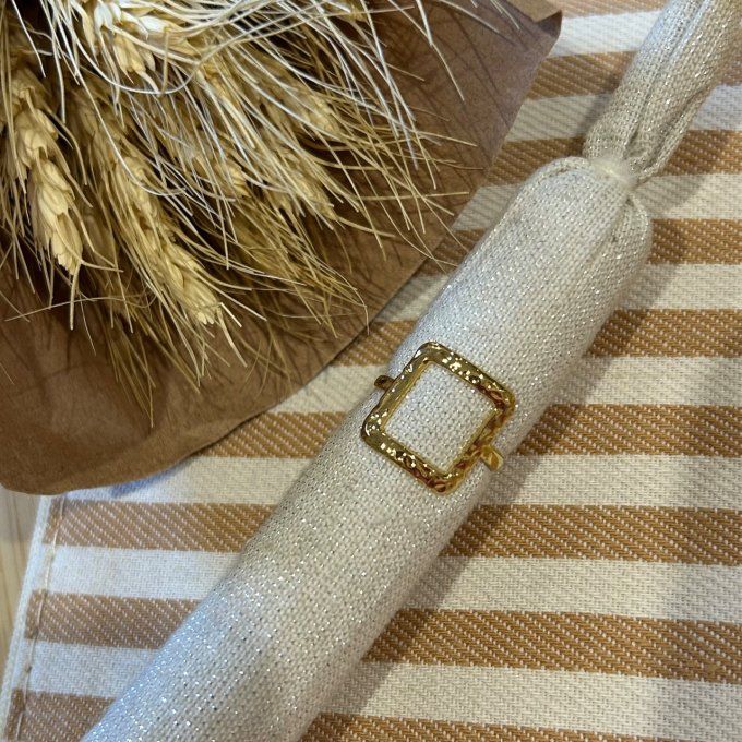 Bague dorée TOKYO