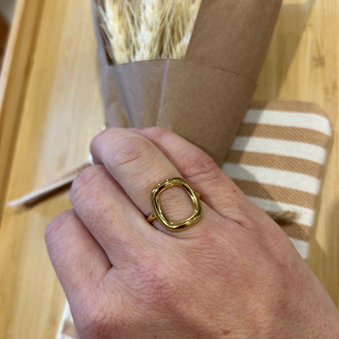 Bague dorée KAURI