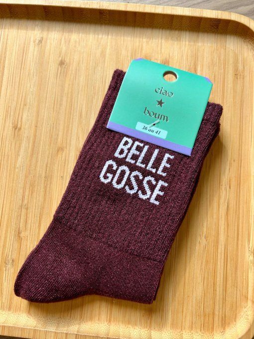 Chaussettes paillette Belle gosse