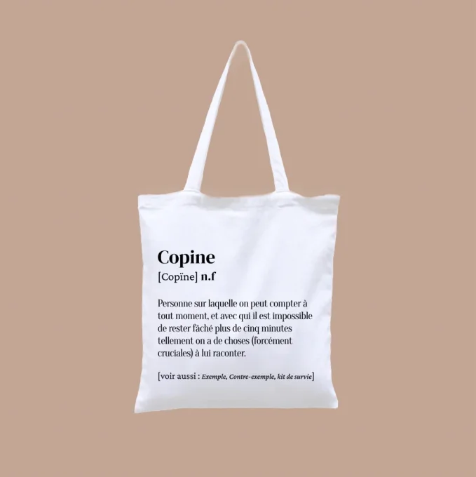 Tote bag Hindbag Copine 