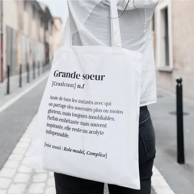 Tote bag Hindbag Grande soeur 