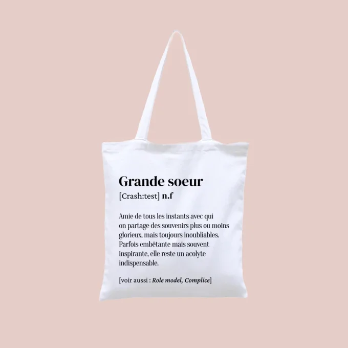 Tote bag Hindbag Grande soeur 