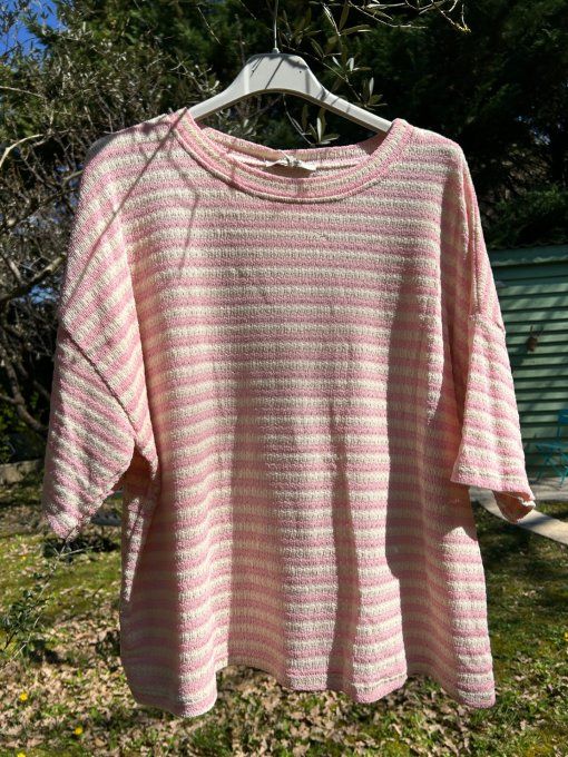 Marinière Balos rose