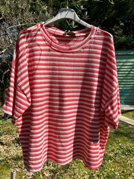 Marinière Balos rouge