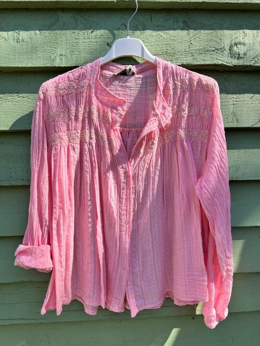 Blouse rose BELEM 