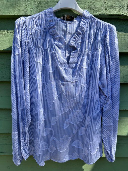Blouse bleue MERIDA 