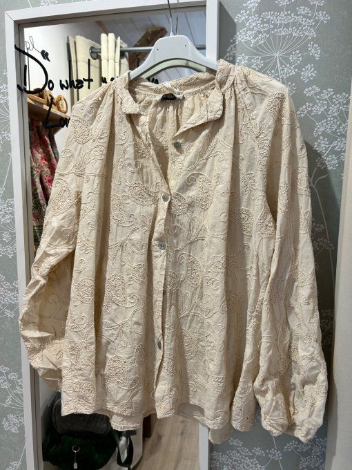 Chemise DERBY beige