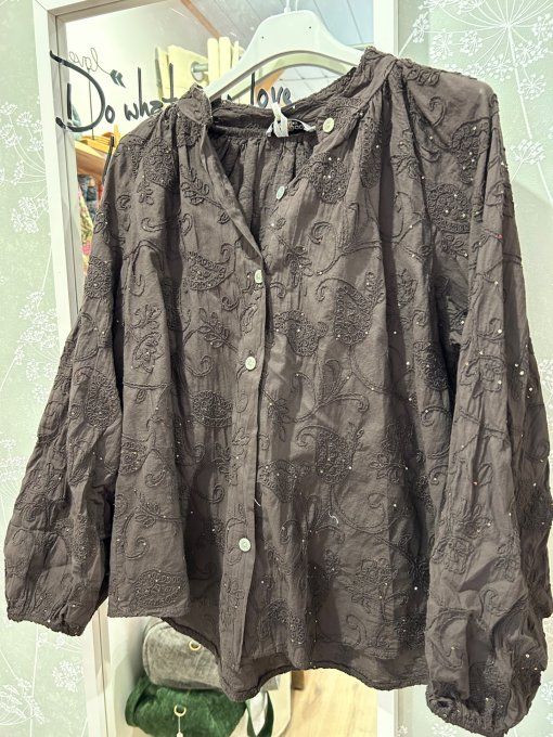 Chemise DERBY Marron