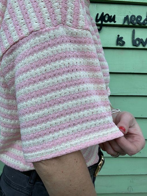 Marinière Balos rose