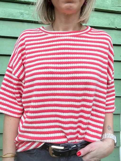 Marinière Balos rouge