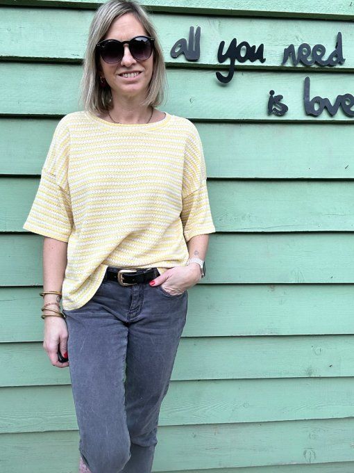 Marinière Balos jaune