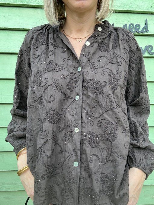 Chemise DERBY Marron