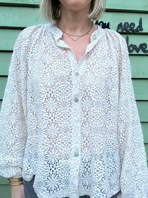 Blouse dentelle  SKYROS 