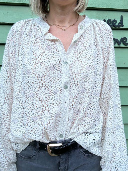 Blouse dentelle  SKYROS 