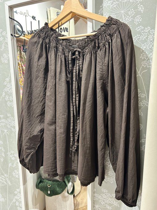 Blouse KINGMAN marron 