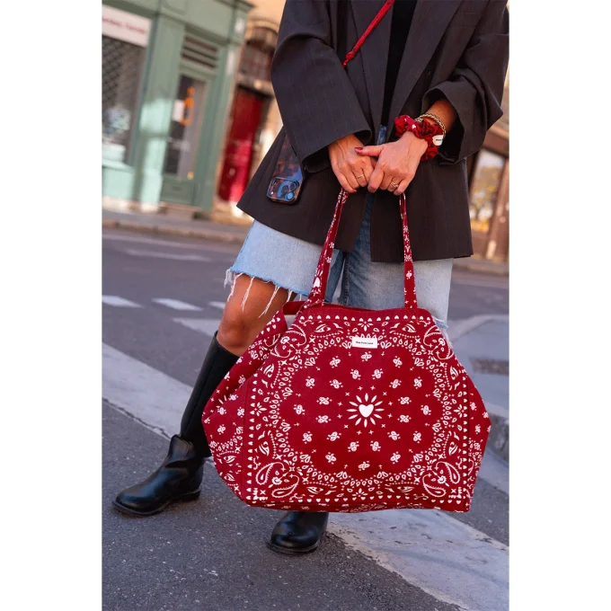 Cabas XXL - Bandana Cherry 