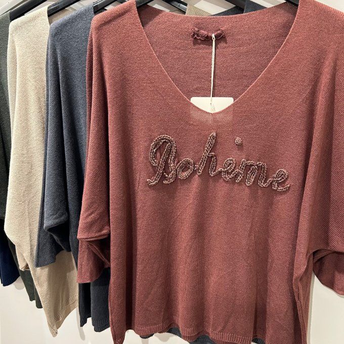 Pull fin BOHEME