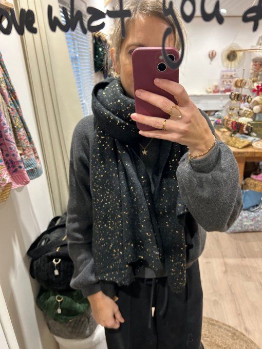 Echarpe DUBLIN noire