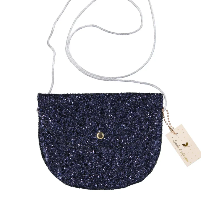 Sac glitter marine