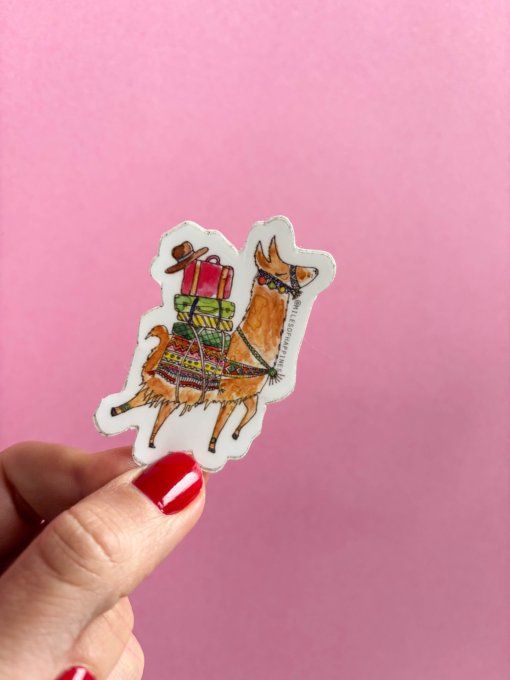 Sticker Lama
