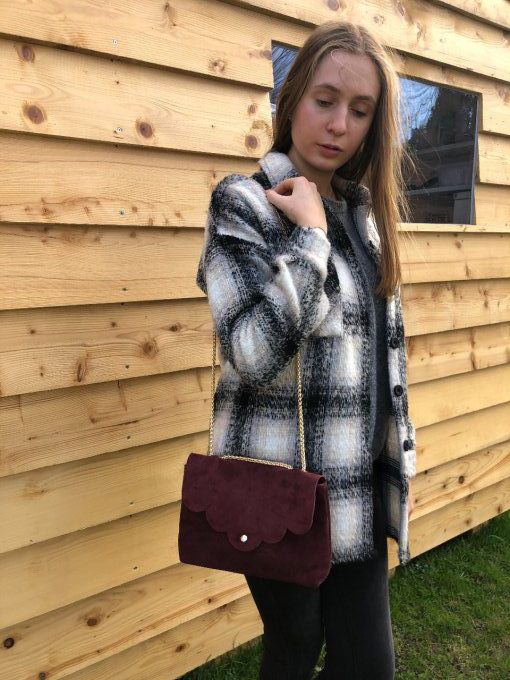 Sac MANILLE daim prune