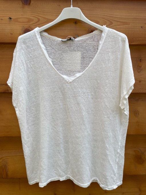 T-shirt lin uni