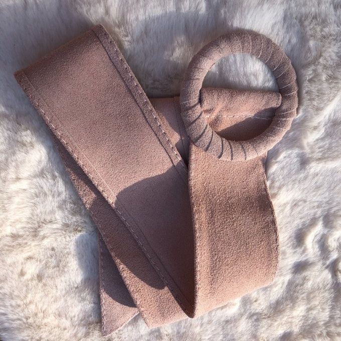 Ceinture cuir daim PALMA 