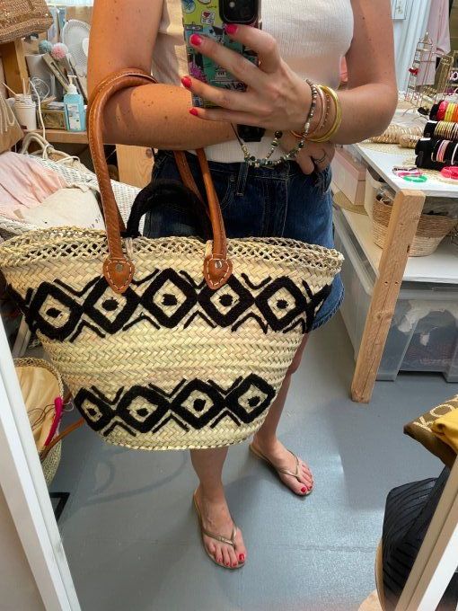 Panier RABAT noir 