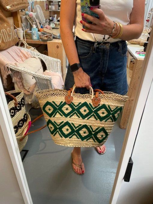 Panier RABAT vert