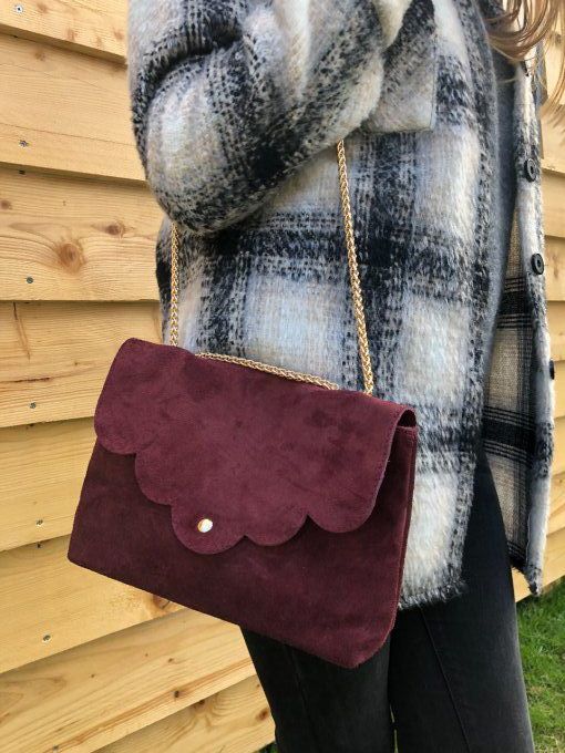 Sac MANILLE daim prune