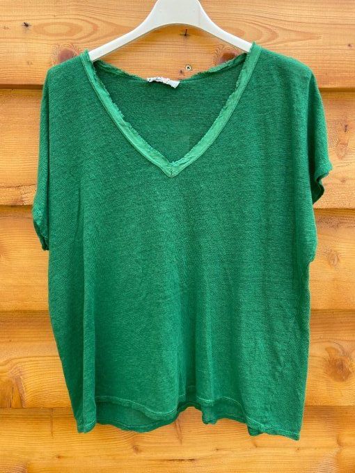 T-shirt lin uni