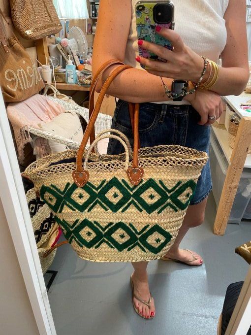 Panier RABAT vert