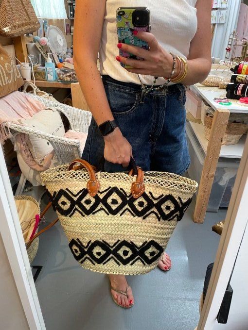 Panier RABAT noir 
